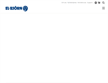 Tablet Screenshot of elbjorn.com